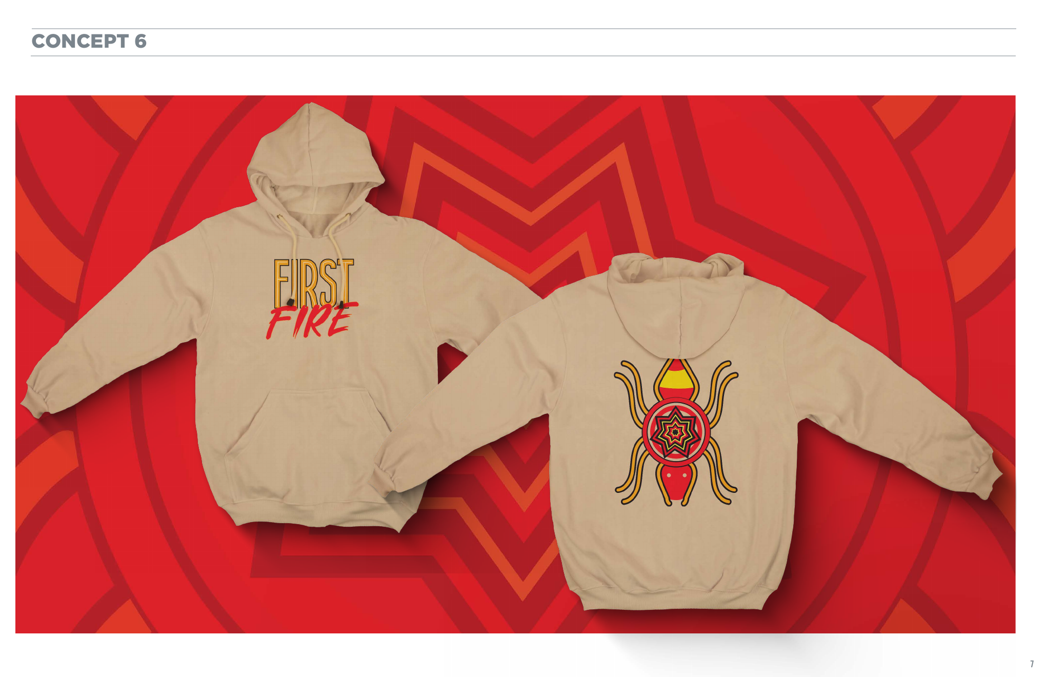 First Fire hoodie concept